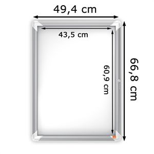 Produktbild für Schaukasten Nobo 1902577 Premium Plus, außen