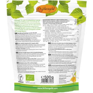 Produktbild für Zucker Birkengold Xylit, weißer Zucker, BIO