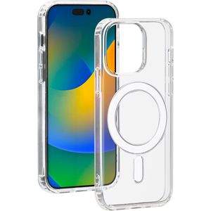 Produktbild für Handyhülle Bigben Hybrid Case, MagSafe, transparent
