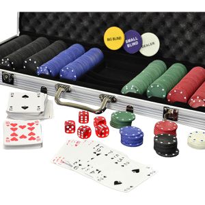 Produktbild für Pokerkoffer Nexos FP32506, Chips ohne Wertaufdruck