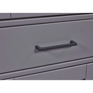 Produktbild für Küchenschrank Inter-Link Forenzo, grau, 90 x 190 cm