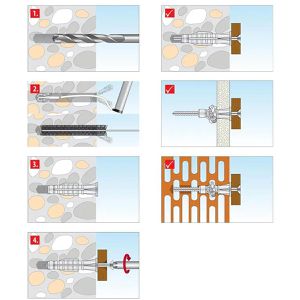 Produktbild für Dübel Tox 011100201, Allzweckdübel Trika 14/75