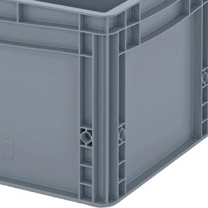 Produktbild für Eurobox AUER EG 43/27 HG, grau, 26 Liter