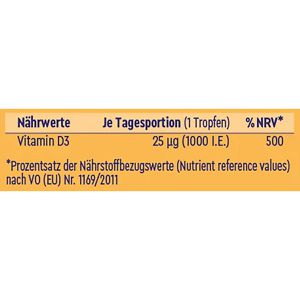 Produktbild für Vitamin-D gloryfeel 50 ml, für 1700 Tropfen