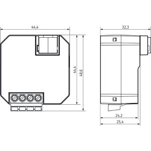 Produktbild für Schaltaktor Theben SU 1 KNX, 4942520, für Smart Home