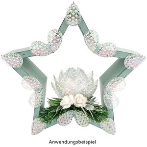 Produktbild für Weihnachtsstern Ideen-mit-Herz 011206, 3 Stück