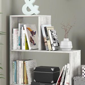 Produktbild für Bücherregal Vicco 37902, grau