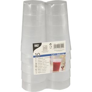 Produktbild für Trinkbecher Papstar 85196, transparent, PP