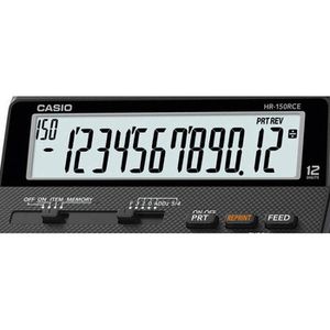 Produktbild für Tischrechner Casio HR 150RCE, Farbbanddruck