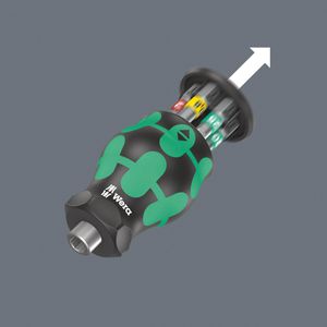 Produktbild für Schraubendreher Wera Kraftform Kompakt Stubby Magazin 1, Set