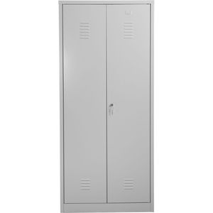 Produktbild für Mehrzweckschrank G-Office CLC/HD.1880, abschließbar, lichtgrau