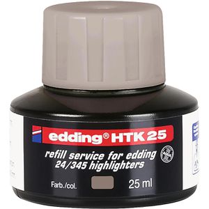 Produktbild für Nachfülltusche Edding HTK 25, grau