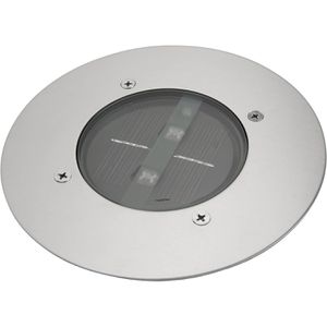 Produktbild für Wegeleuchte Smartwares Edelstahl, silber, mit Solar