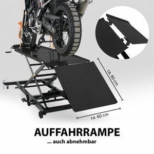 Produktbild für Hebebühne Trutzholm 35133, schwarz, für Motorrad