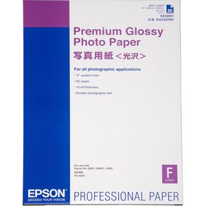 Produktbild für Fotopapier Epson S042091 Premium Glossy, für Inkjet, A2