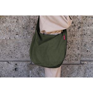 Produktbild für Umhängetasche Reisenthel Moonbag, Polyester, cord dark matcha