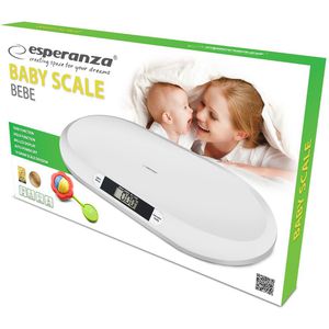 Produktbild für Babywaage esperanza EBS019, mit Hold-Funktion, Teilung 10 g