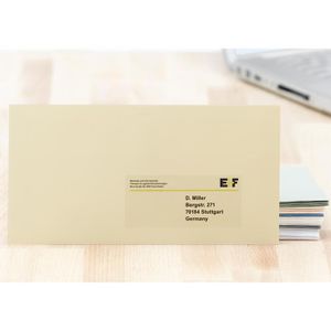 Produktbild für Folienetiketten Herma 4586, transparent matt