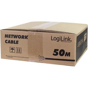 Produktbild für Netzwerkkabel LogiLink CPV0081, schwarz