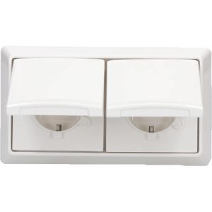 Produktbild für Steckdose Busch-Jaeger 20 EUGK-34-101, Allwetter 44, Unterputz