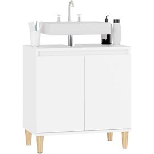 Produktbild für Waschbeckenunterschrank vidaXL 821252, stehend