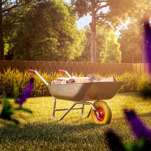 Produktbild für Schubkarrenrad Gardebruk 4.80/4.00-8, pannensicher Vollgummi