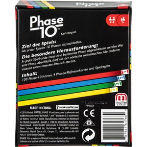 Produktbild für Kartenspiel Mattel FPW38, Phase 10