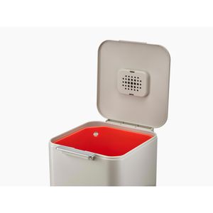 Produktbild für Mülleimer JosephJoseph Totem Compact 40 L, stein