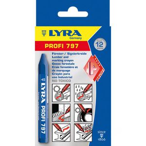 Produktbild für Signierkreide Lyra 4870051 Profi 797, 12 Stück