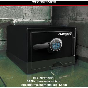 Produktbild für Tresor Master-Lock LFW082FTC schwarz