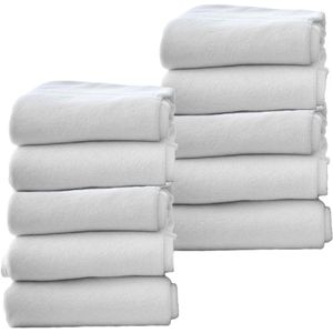 Handtuch Franz-Mensch Hygostar Eco, weiß, 50 x 100 cm