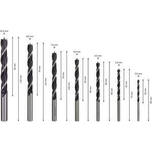 Produktbild für Bohrer Bosch Mini-X-Line, 2607019580