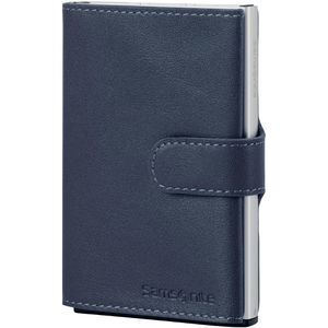 Kreditkartenetui Samsonite Alu Fit Slide-Up Wallet, Echt Leder