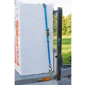 Produktbild für Spanngurt Kerbl 3762, blau, mit S-Haken &amp; Ratsche