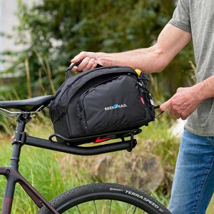Produktbild für Gepäckträgertasche Rixen&amp;Kaul Rackpack 1, schwarz, 10 Liter