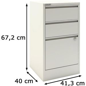 Produktbild für Standcontainer Bisley-Home HF3696, weiß