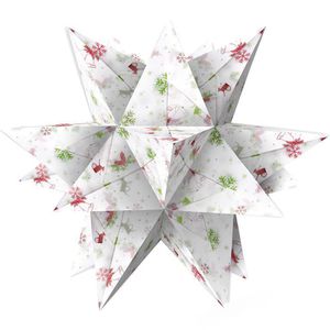 Produktbild für Faltblätter Ursus 34175500 Aurelio Stern Christmas