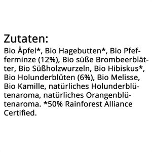Produktbild für Tee Meßmer Holunderblüte-Minze, 100% natürliche Zutaten, Bio