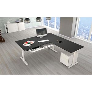 Produktbild für Sideboard Kerkmann Move 3 4487, aus Holz, weiß