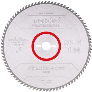 Kreissägeblatt Metabo Precision Cut Wood Pro