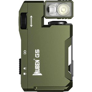 Taschenlampe Wuben G5 LED, aufladbar, grün