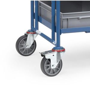 Produktbild für Eurokastenwagen Fetra 1399, mit 15 Eurokästen