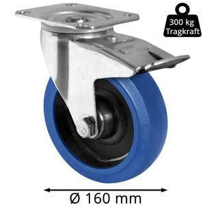 Produktbild für Schwerlastrolle CASCOO Serie R4F1, Lenkrolle