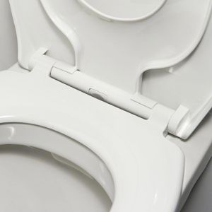 Produktbild für WC-Sitz Tiger Tulsa 250010646, oval, aus Thermoplast, weiß
