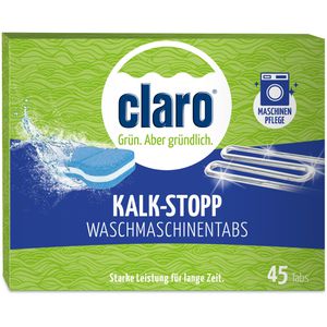 Produktbild für Wasserenthärter Claro Öko Kalk-Stopp, für Waschmaschine, Tabs