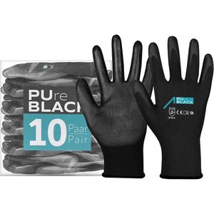 Arbeitshandschuhe ACE-Instruments PUre Black