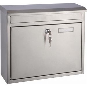 Briefkasten Böttcher-AG BK01, Premium, silber, aus Stahl