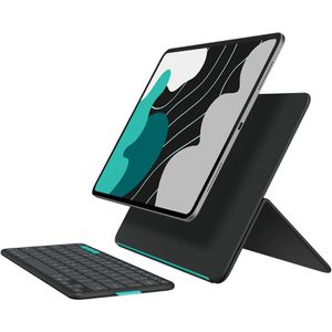 Produktbild für Tablet-Hülle Logitech Flip Folio, 920-013397, grau