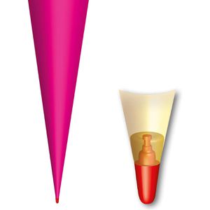 Produktbild für Schultüte Roth 667037, Rohling, pink