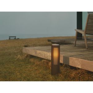 Produktbild für Wegeleuchte Nordlux Aludra 45 Seaside, braun, 230 V Netzstrom